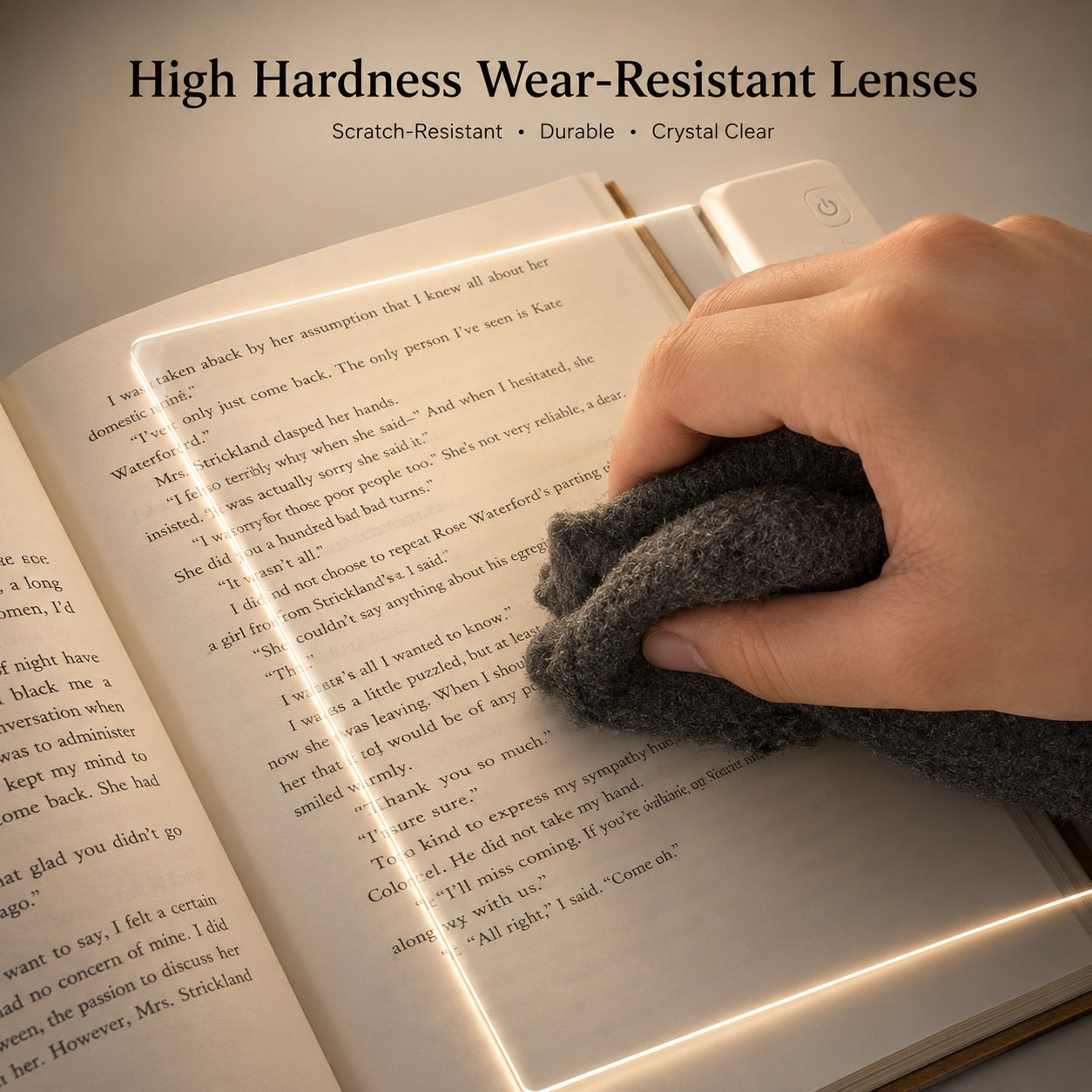 PrimeLuxe™ Rechargeable LED Reading Light