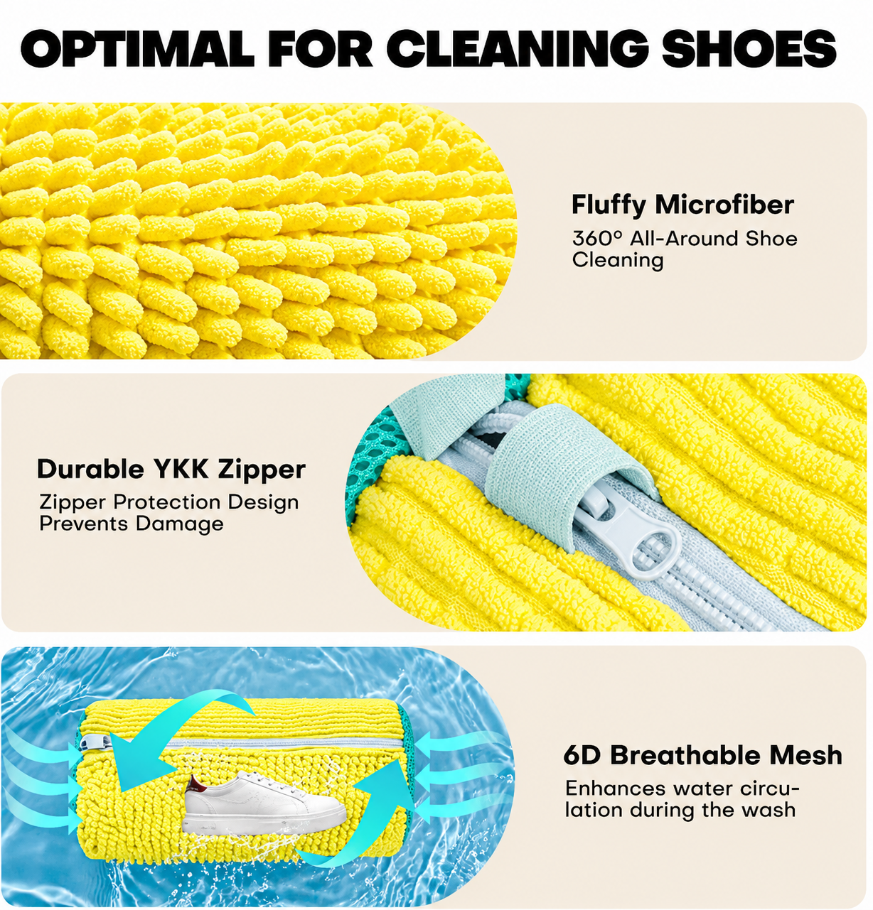 PrimeLuxe™ Shoe Cleaning Bag