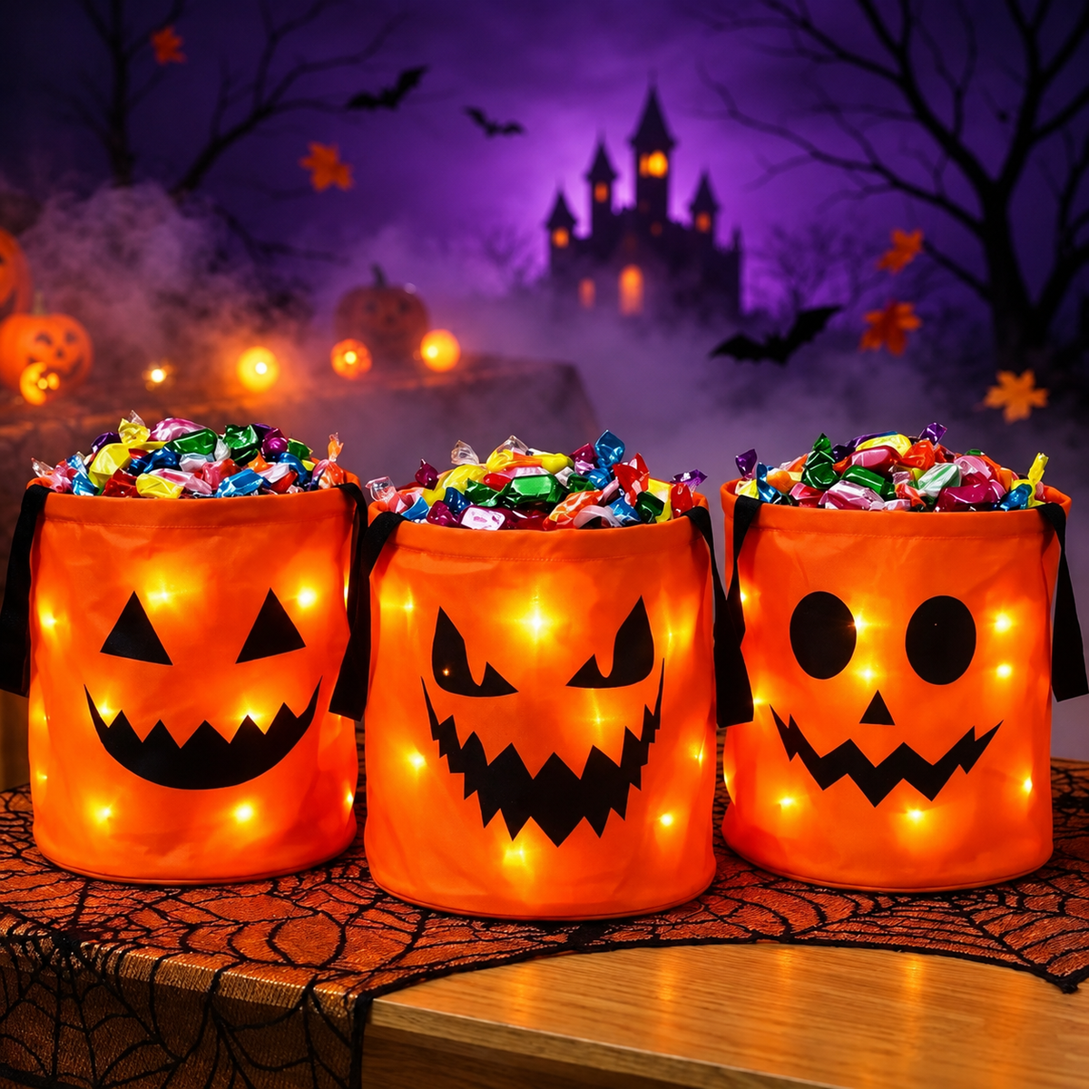 Prime Luxe™ GlowTreat Halloween Bucket