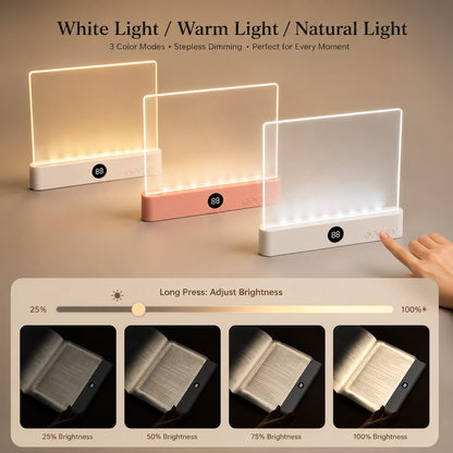 PrimeLuxe™ Rechargeable LED Reading Light