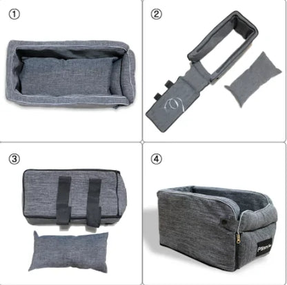 Doggie Deluxe™ Portable Pet Car Seat