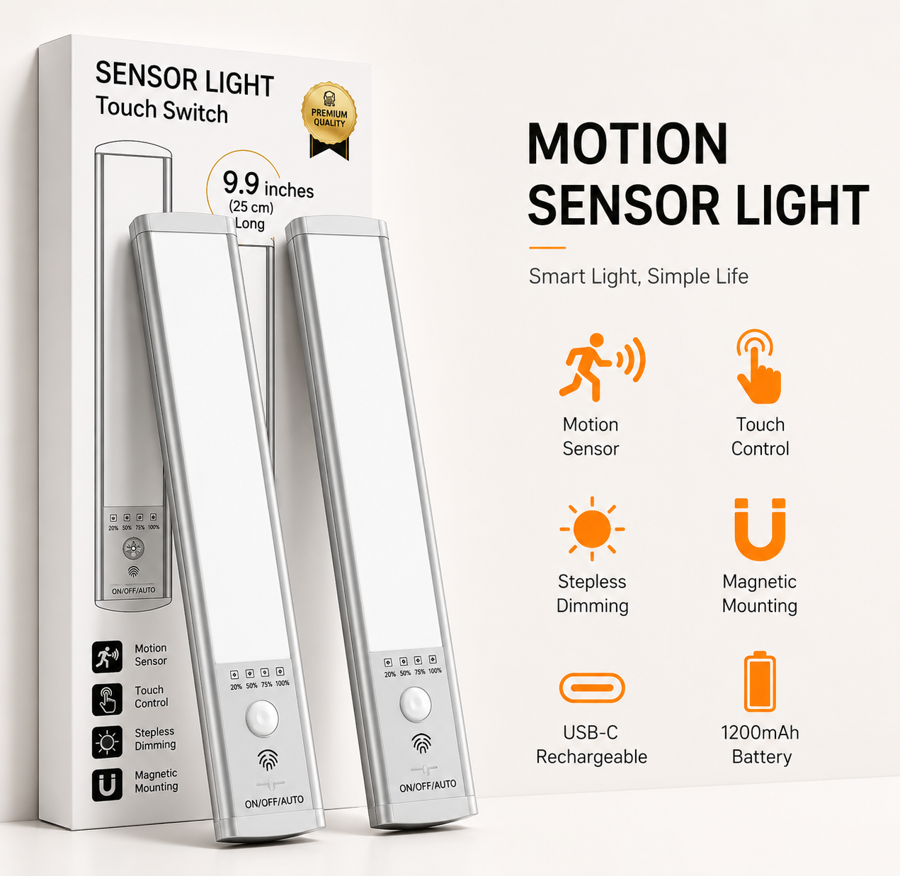 PrimeLuxe™ Motion Sensor Light