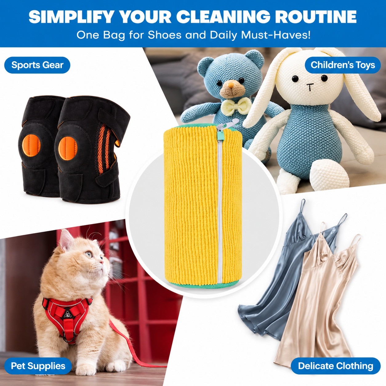 PrimeLuxe™ Shoe Cleaning Bag
