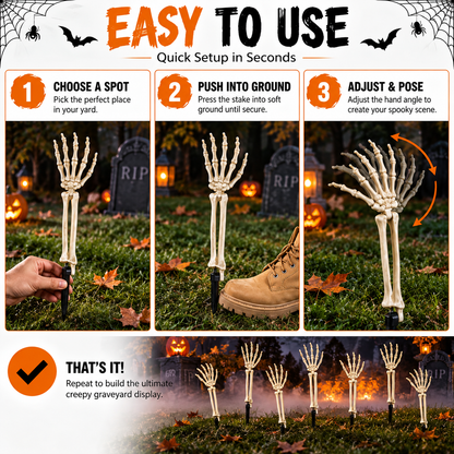 Prime Luxe™ Grave Skeleton Stakes