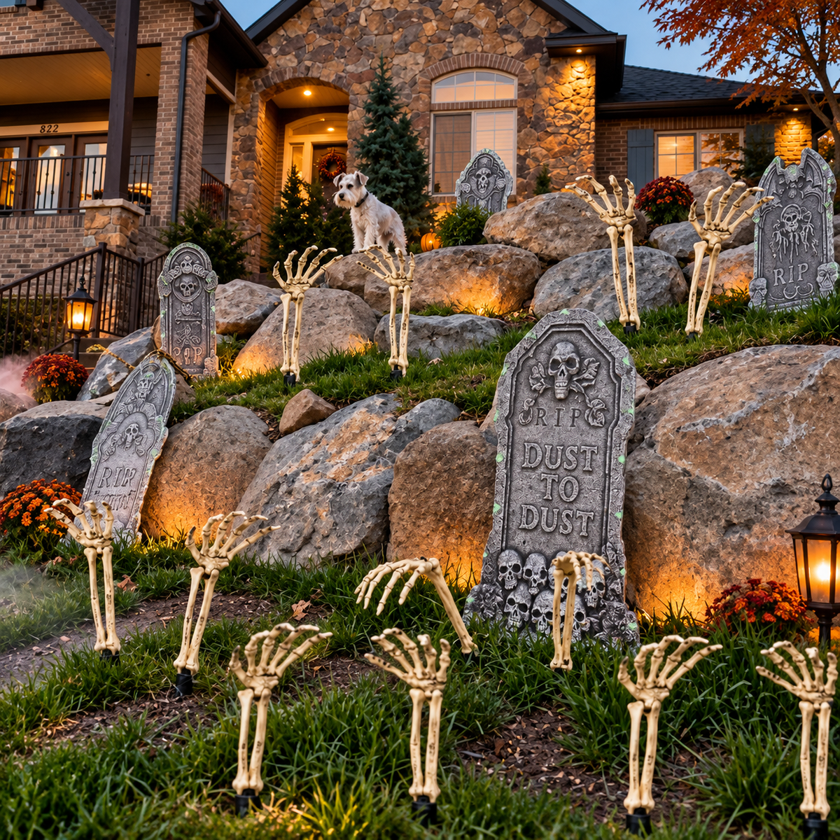 Prime Luxe™ Grave Skeleton Stakes