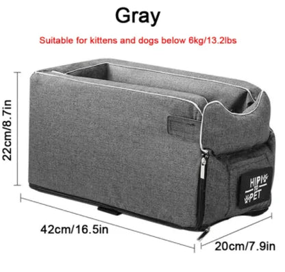 Doggie Deluxe™ Portable Pet Car Seat