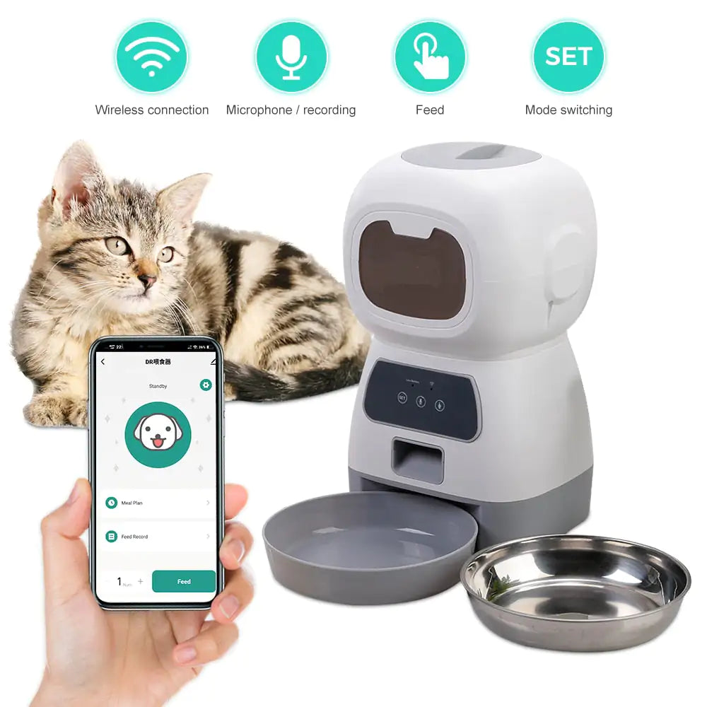 Doggie Deluxe™ Automatic Pet Feeding System