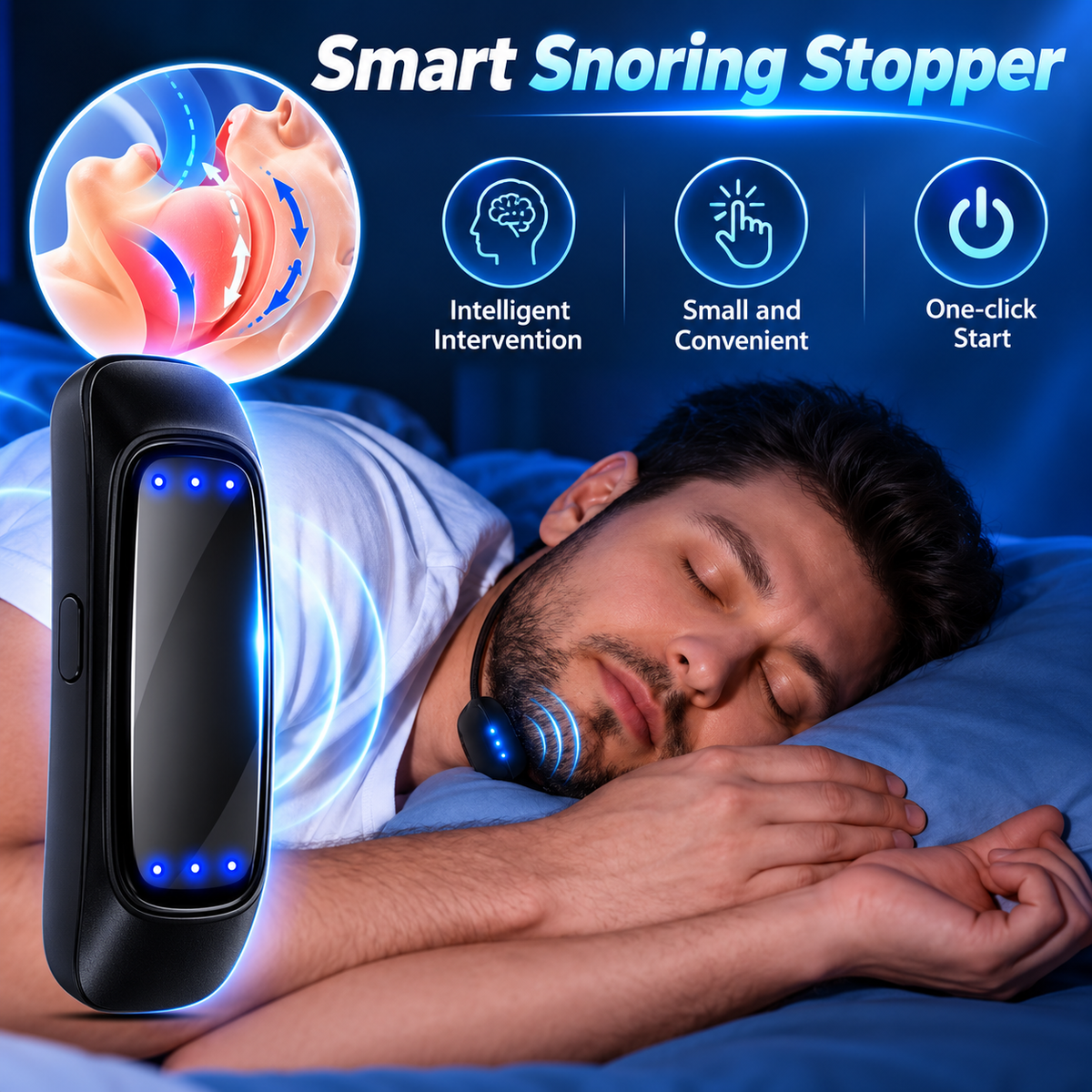 Prime Luxe™ SnoreEase Sleep Device