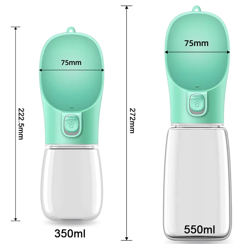 DoggieDeluxe™ Portable Dog Water Bottle