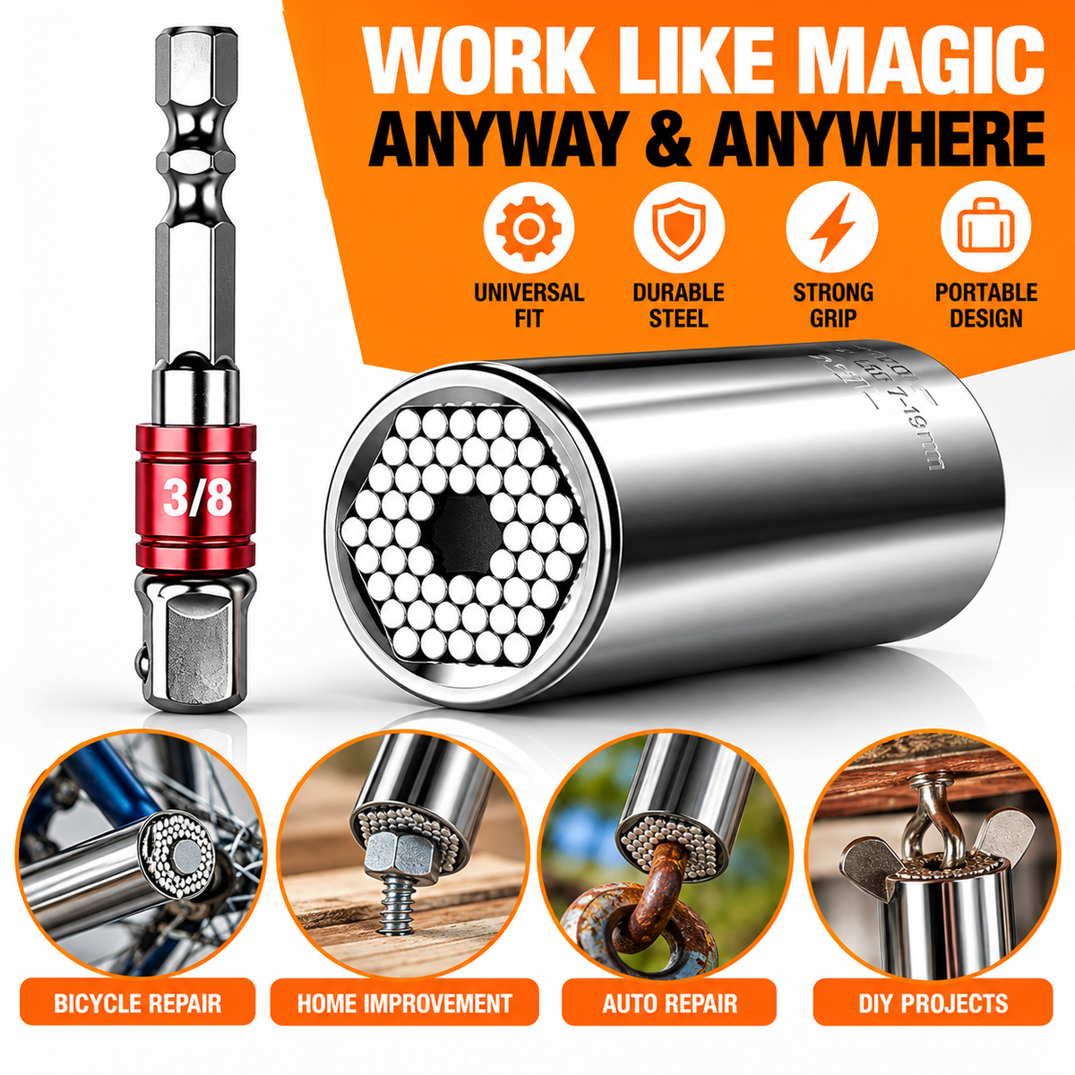 Prime Luxe™ Universal Socket Tool