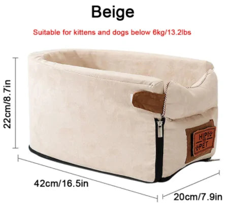 Doggie Deluxe™ Portable Pet Car Seat