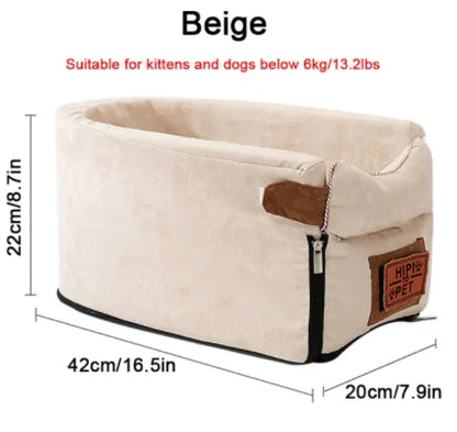 Doggie Deluxe™ Portable Pet Car Seat