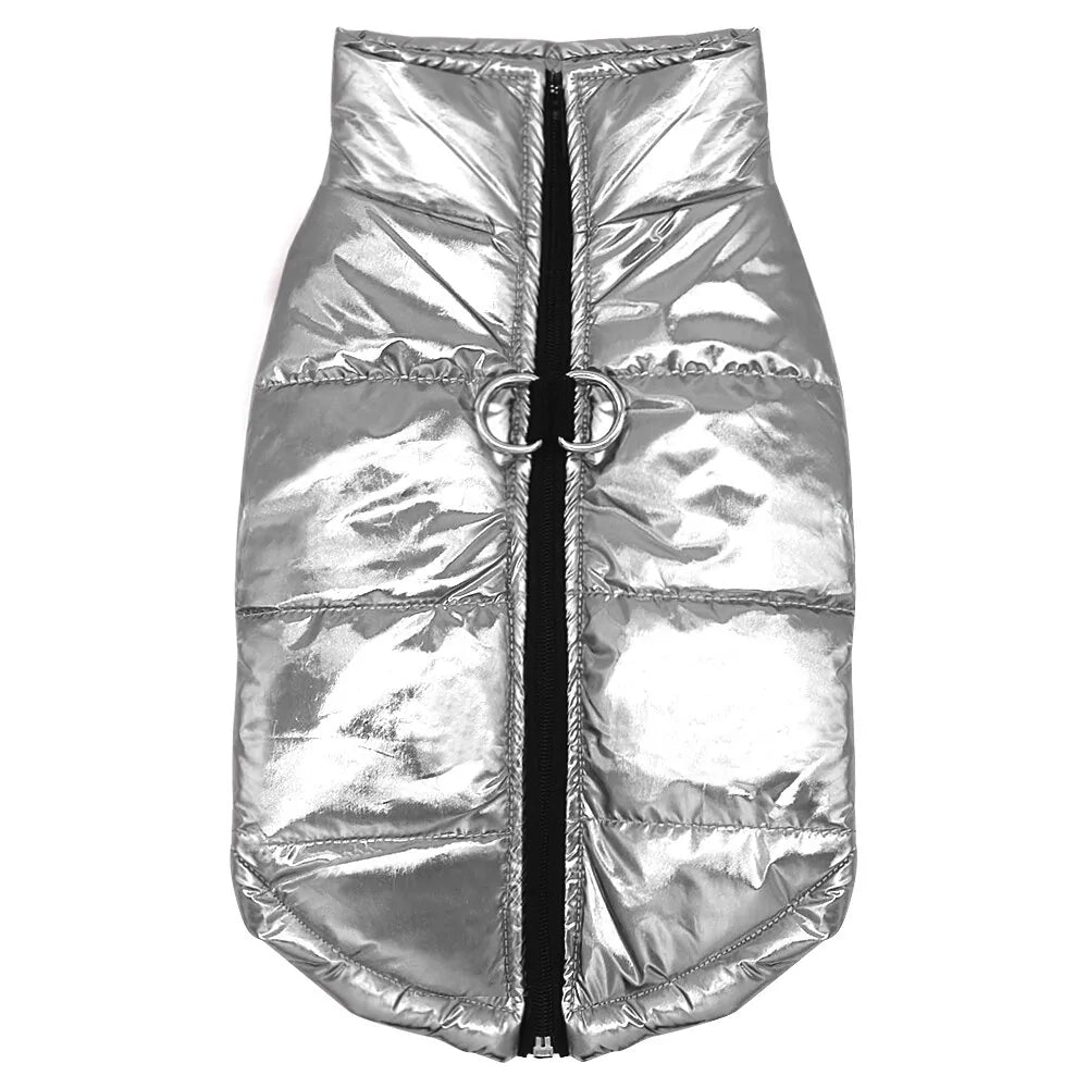 DoggieDeluxe™ Dazzling Puffer Dog Jacket