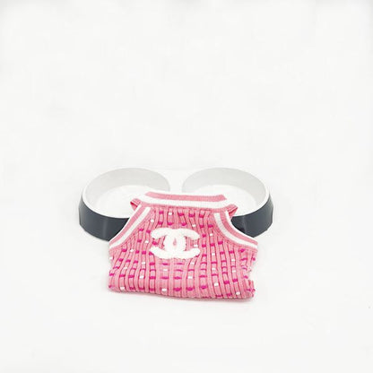 DoggieDeluxe™ Pink Classic Sweater