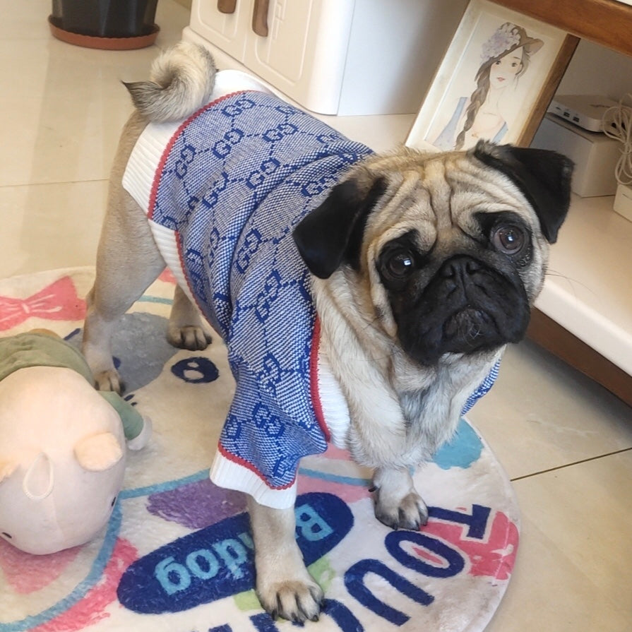 Wool Dog Cardigan
