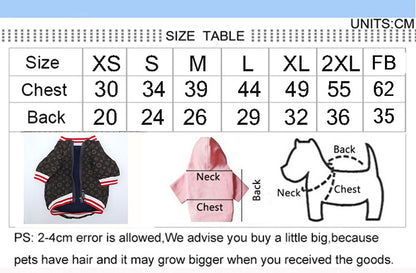 Stylish Pup Bomber Jacket