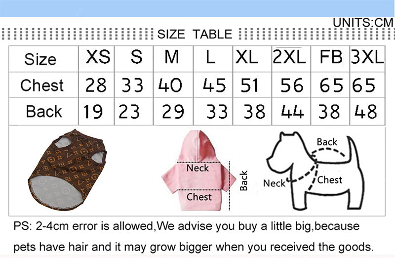 Louis Pawtton Dog Winter Vest