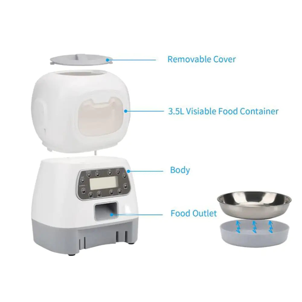 Doggie Deluxe™ Automatic Pet Feeding System