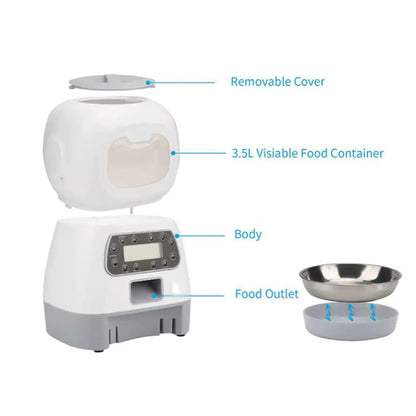 Doggie Deluxe™ Automatic Pet Feeding System