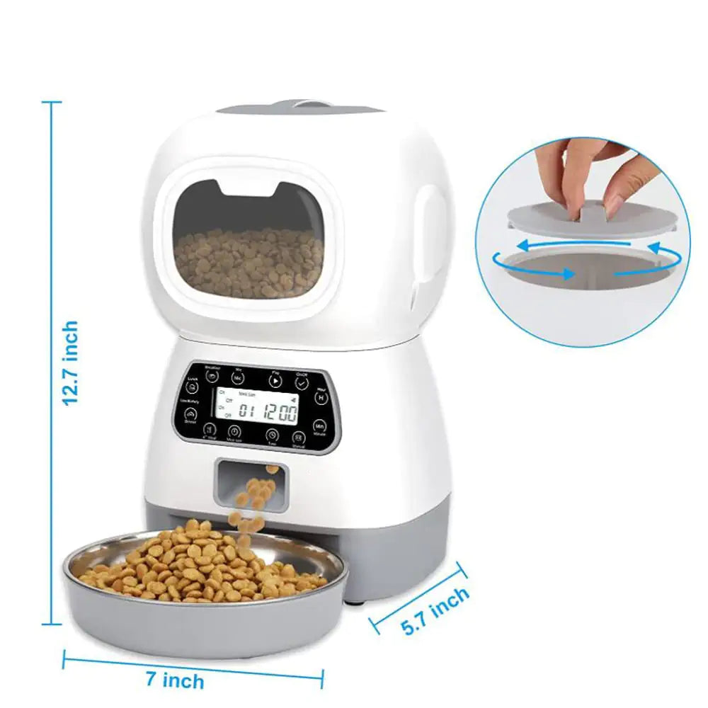 Doggie Deluxe™ Automatic Pet Feeding System